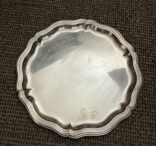 Versilberte servierplatte hke - servierplatte,