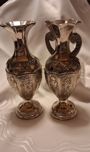 Vase und amphore - amphore,, versilbert
