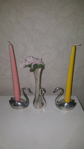 3er set designer - set, schwan