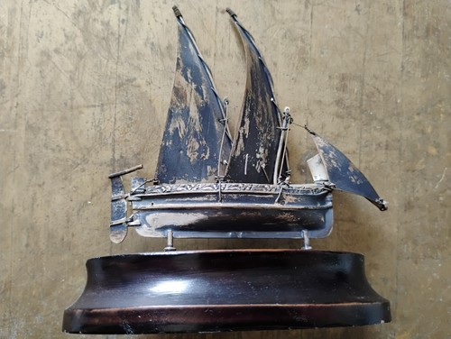 Maltesisches silberschiff - maltesisches,