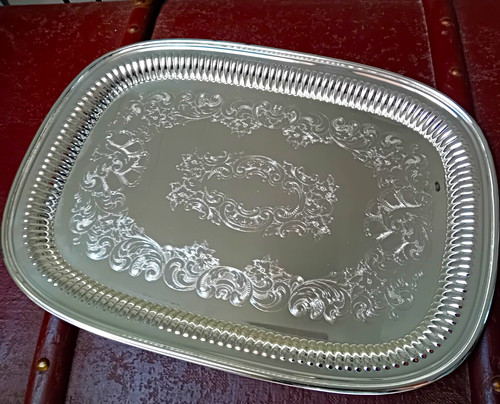 Servierplatte tablett wmf - servierplatte,