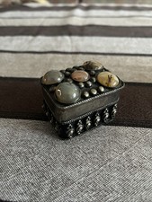 Versilbertes Schmuckkästchen