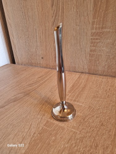 Vase versilbert solifleurvase - versilbert,