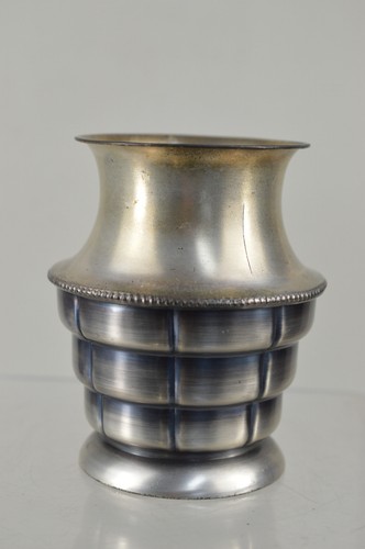 Versilberte vase art - vase,