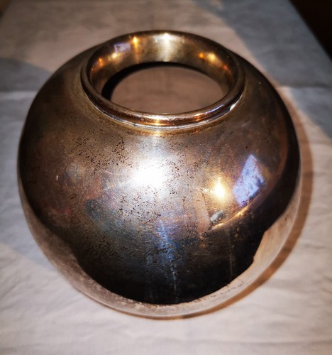 Vase kugelvase versilbert - kugelvase, versilbert,