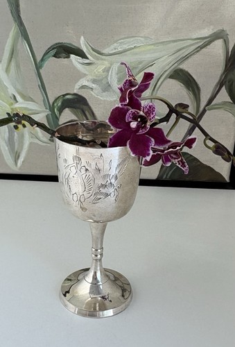 Kelch vase versilbert von - versilbert,