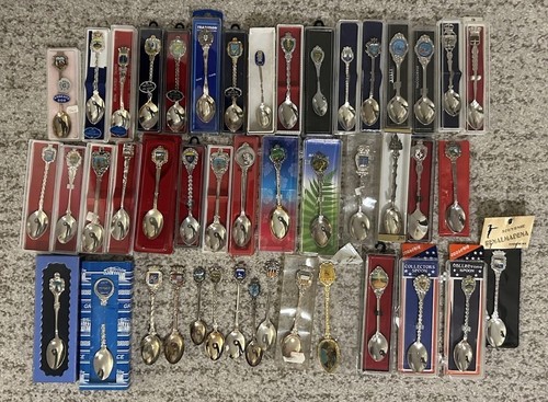 Sammlung 45x andenkenlöffel - 45x,