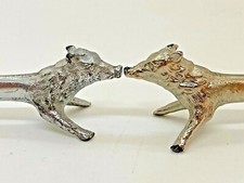 2er Set / Paar antik Silberne