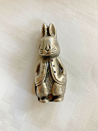 Versilberter hase cardiff - versilberter,