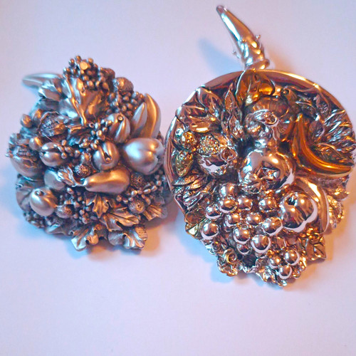 Argento zierfigur obstkorb mit - zierfigur,