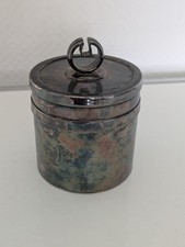 Versilberte schlichte