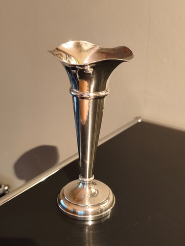 Vase versilbert 20cm höhe - versilbert,,