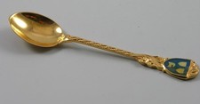 Vergoldeter Sammellöffel mit