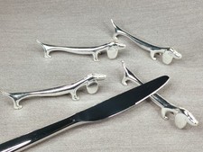 Vintage 4er-Set versilberte